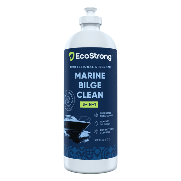 EcoStrong's Marine Clean All-Purpose Boat Cleaner for Fiberglass, Hulls, Non-Skid Decks, Vinyl and More (32 Ounce)