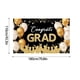 thumbnail image 3 of Fondos Negros Y Dorados Para Graduaciones. Pancarta De Felicitación Para Graduados. Pancarta Para La Decoración Del Fondo De La Fiesta De Graduación., 3 of 7