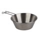 thumbnail image 1 of Tazón, Tazón Plegable Portátil de Acero inoxidable de acero inoxidable de 300 ml para Barbacoa, 1 of 7