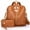 Brown, variant on HONGLONG Clearance Womens Backpack Purse Leather Fashion Travel Backpack Purse for Women Designer Ladies Shoulder Bags with Wallet Purse