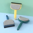 thumbnail image 4 of sruoe Squeegee for Shower, Shower Scraper Squeegee, Window Squeegee with Scrubber, Mirror scraper, Squeegees for Glass Door, Car, Tile Cleaning Scraping, Kichen Tabetop Water Witpers, 4 of 6