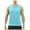 A40-Sky Blue, variant on Men's Workout Quick Dry Soft Gym Bodybuilding Stringer Tank Tops(Black,S)