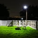 thumbnail image 3 of KingHe Luces solares de calle para exteriores: Farolas solares de estacionamiento desde con modo de detección de luz, lámparas solares comerciales para patio, garaje, granero, ja, 3 of 8