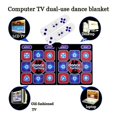 thumbnail image 4 of Sidaley Alfombrilla de baile inalámbrica, ordenador de casa, TV, almohadillas de ejercicio plegables de plástico, cojín para pérdida de Electrónica, 4 of 6