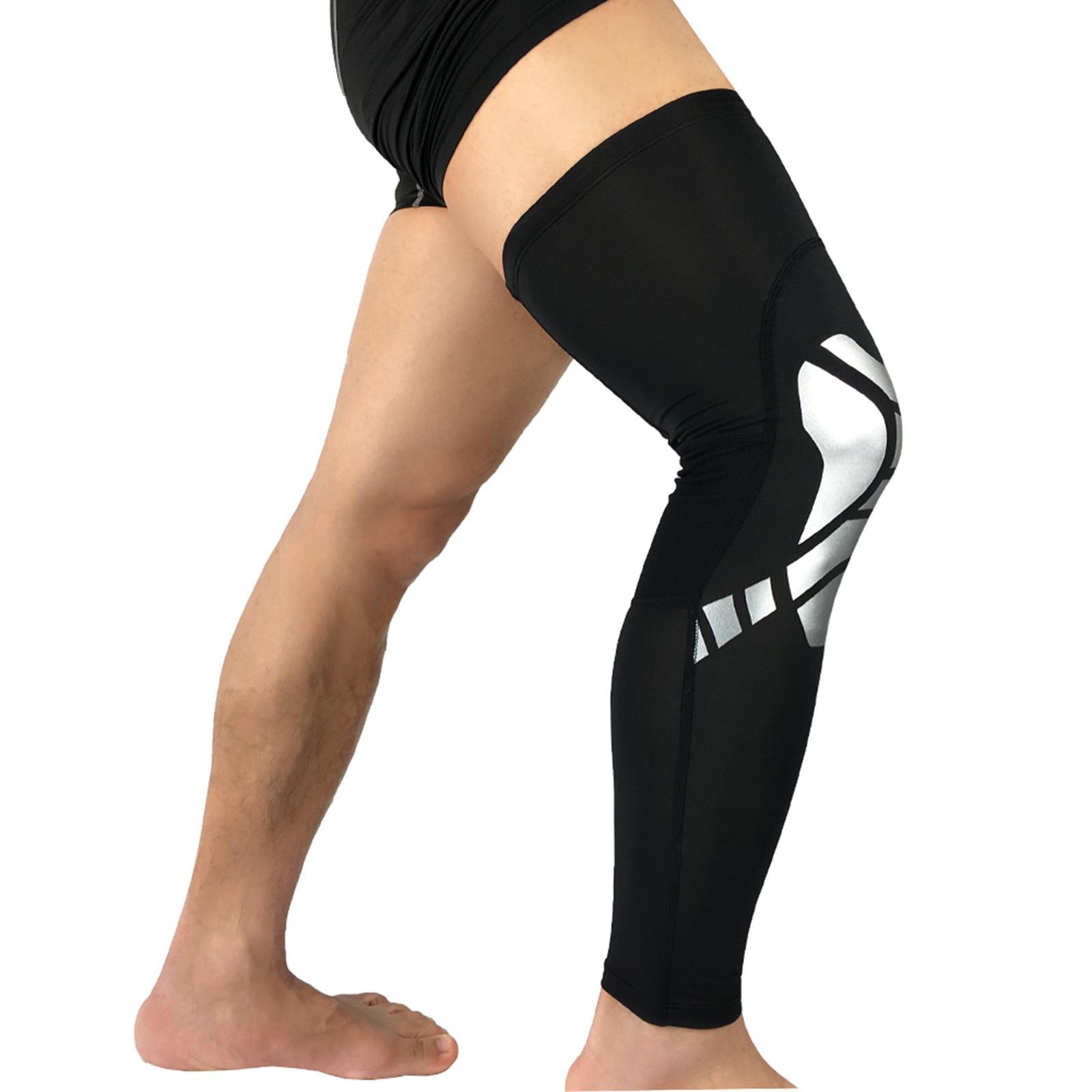 Full Leg Compression Sleeves for Women Men, Extra Long Leg Knee