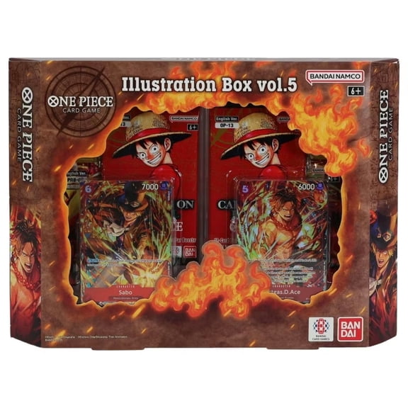 Bandai - One Piece Card Game: Vol. 5 Illustration Box!