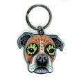 thumbnail image 1 of Cali's, Pretty In Ink Boxer, Officially Licensed Artwork - Metal Keychain, 1 of 1