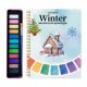 thumbnail image 1 of Cuaderno de acuarela, guía de pintura paso a paso, juego de acuarela, libro para colorear con acuarela inspirado en la naturaleza, 1 of 8