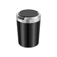 thumbnail image 1 of Feltree Car Ashtray Soot Prevention Open Lid Metal Inner Tank with LED Light Car Ashtray, 1 of 7