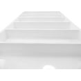 thumbnail image 5 of N'icePackaging 1 Qty - Heavy Duty Beach-Stone White Plastic 6 Compartment Tray - for Storage/Organization/Display/Sales/Stacking/Sorting - Various Sizes, 5 of 7