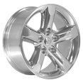thumbnail image 3 of OE Wheels DG56 20 Inch Rims and Tires Fit Ram 1500 Style 5x139.7 20x9 Polished - Hollander 2267 - Eagle LS-2 275/55-20 (Set of 4), 3 of 5