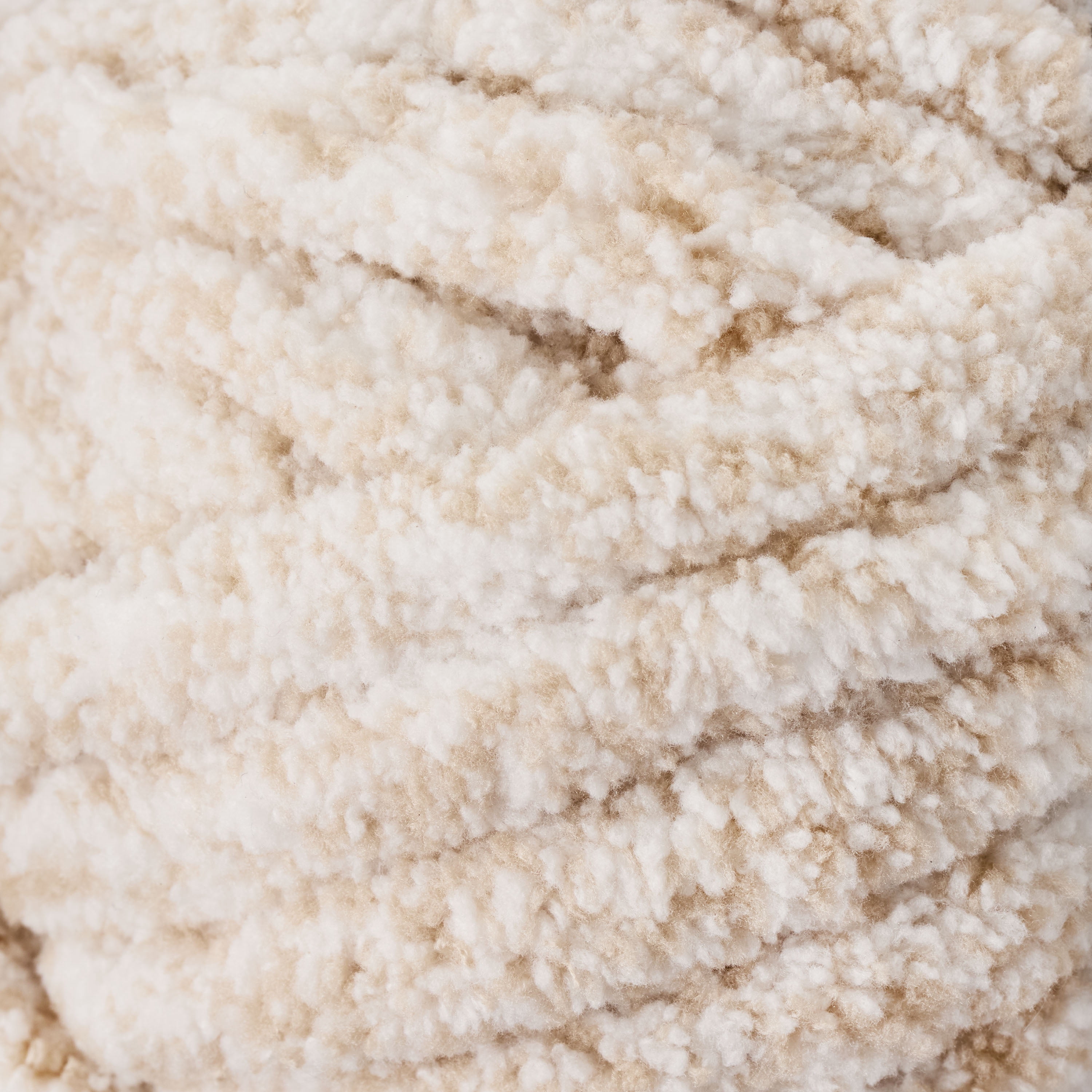 Mainstays Heathered Chenille Yarn, 33 yd, Mushroom, 100% Polyester, Super Bulky, Pack of 4