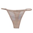 thumbnail image 1 of Tanga Secret Trasures para Dama, de Mesh Puntos Beige Talla CH, 1 of 4