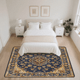 thumbnail image 7 of CURLYOOT Mandala Flower Area Rugs 5'x7' Washable Rug Large Living Room Rug Non Slip Vintage Bohemian Indoor Floor Carpet for Dining Room Bedroom Home, 7 of 7