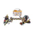 thumbnail image 1 of DINGO Braided rope with 2 knots - dog chew for cleaning teeth - 24 cm, 1 of 1