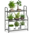 thumbnail image 6 of Auledio Metal Plant Stand Rack, Outdoor Flower Plant Organization and Storage for Patio,Garden & Balcony Durable(Black), 6 of 7
