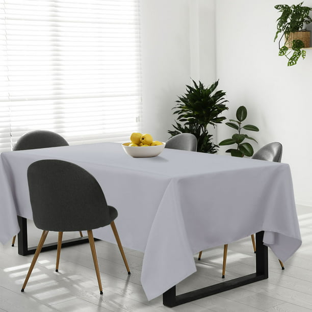 Piccocasa Tablecloth Dining Table Cover, How Many Chairs Fit Around A 55 Inch Round Tablecloth
