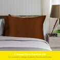 thumbnail image 5 of Spasilk Satin Pillowcase for Hair and Face Beauty, Queen/Standard, 1 Pack, Chocolate, 5 of 7