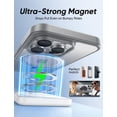 thumbnail image 4 of Funda Magic John para iPhone 15 Pro Max con soporte magnético giratorio de 360°, 4 of 7