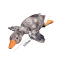 thumbnail image 2 of Extra Soft Goose Plush Hugging Pillow - Round Belly Stuffed Animal Cushion, Mothers Day Gift Birthday, Cozy Holiday Cuddle Companion, Soft Winter Home Accent & Durable Sofa/Bed Decor, Gray, 51.18in, 2 of 5