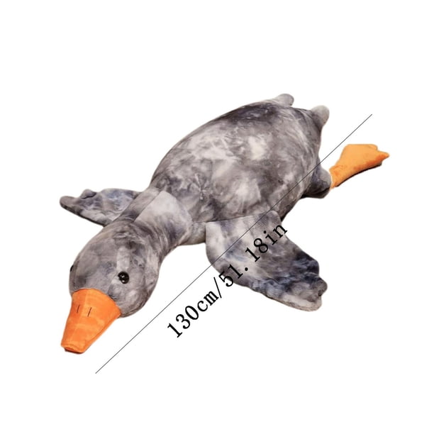 Patos de peluche extra suaves, almohada de peluche con barriga redonda, decoración de seguridad para guardería, juguete sensorial, compañero de abrazo navideño para niños, peluche para dormir.