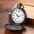 thumbnail image 6 of Minzimin Set of 2 Classic Pocket Watch with Chain for Men and Women, 6 of 7