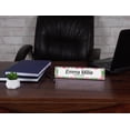 thumbnail image 4 of Printtoo Personalized Desk Name Plate Pretty Tropical Flower Custom Acrylic Office Desk Name Plate Accessory 2x10 Inches, 4 of 5