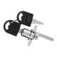 thumbnail image 5 of 2 uds., archivador con Cerradura, cajón, Escritorio, Armario, Llaves, Muebles, Cerradura con Llaves, Seguridad de Oficina, Negro, Plateado(19mm-Mecha), 5 of 14