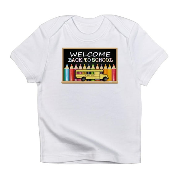CafePress - WELCOME BACK TO SCHOOL BUS Infant T Shirt - Infant T-Shirt
