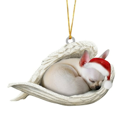

Car Wreath Lighted Remote Decorative Glass Balls for Hanging Pumpkins for Decorating Porch 2022 New Sleeping Angel Dog Christmas FunS Pendant Cartoon Christmas Tree Pendant Christmas Decoration