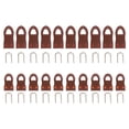 thumbnail image 1 of 20Pcs Zipper Pull Tab Clothing Accessory Nonslip Texture Tool Free Installation for Adults, 1 of 8