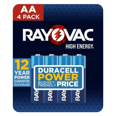 Rayovac High Energy AA Batteries (4 Pack), Double A Batteries