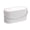 White, variant on Cosmetics Box - Jewelry & Makeup Storage Train Case With LED Light & Mirror Lid