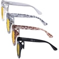 thumbnail image 3 of Eyekepper 4 Pack Oversized Blue Light Filter Glasses Women Computer Reading Glasses Amber Tinted +0.50, 3 of 6