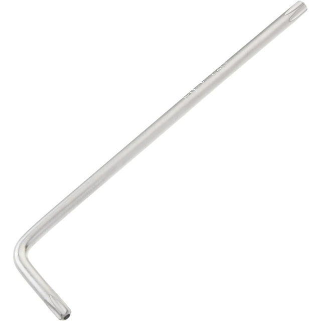 HUGFEGWE T20 Long Tamper Proof Torx Star Key Bit Wrench L-Shape Nickel Plating 1Pcs CJB91-23217