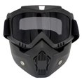 thumbnail image 2 of Gafas de Motocicleta con Visera Desmontable, Anteojos de Motocicleta para Conducir en Carretera, a Prueba de Polvo Y Viento para Actividades de Equita , Gris shamjiam gafas de motocicleta, 2 of 8