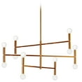 thumbnail image 1 of Open Box Dainolite Ava 12-Light Vintage Bronze Chandelier with No Shades, 1 of 5