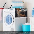 thumbnail image 5 of Nostalgic View Of The CityWasher and Dryer Covers Dust-Proof and Oil Resistant Fridge Cover with 4 Storage Pockets Washing Machine Top Cover for Laundry Kitchen Home 51.2 x 22 In, 5 of 6