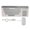 White, variant on Wireless Keyboard Mouse Set, Retro Punk Style Rechargeable 2.4G/Bluetooth Dual-Mode Keyboard for Office PC Laptop, White (Includes Keyboard Film)