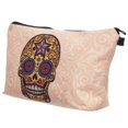 thumbnail image 4 of Women Cosmetic Bag Fashion Digital Printing Skeleton Makeup Bag Toiletry Bag, 4 of 10