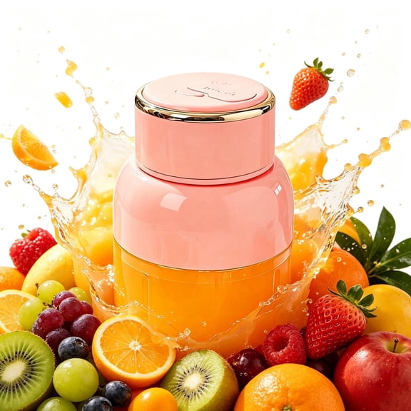 Portable Blender, Personal Handheld Juicer Blender-for Shakes & Smoothies, Blend, Ice Crush, Cordless, Removable Vessel, Dishwasher Safe