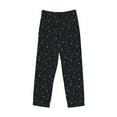 thumbnail image 6 of Uemuo Constellation Pattern Men's Wide Leg Palazzo Lounge Pants with Pockets Light Weight Loose Comfy Casual Pajama Pants-Large, 6 of 9