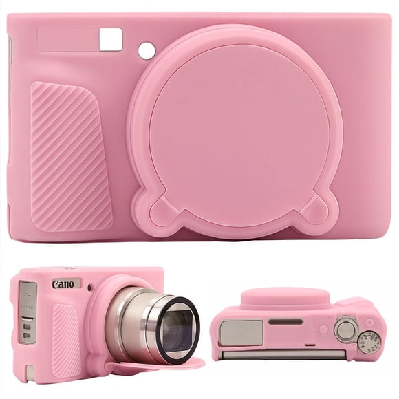 Funda de cámara SZHSYJY para Canon PowerShot SX740/ SX730 Rosa