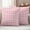 Pink, variant on Pink Plaid Outdoor Waterproof Pillow Covers, Modern Art Checkered Farmhouse Decorative Square Throw Pillowcase Sofa Cushion Sham for Patio/Couch/Chair, 16"x16" 2 Pack