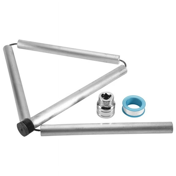 RV Water Heater Magnesium- Flexible Anode Rod 3/4 NPT Threaded Belt Hex Sleeve Tool