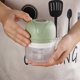 thumbnail image 1 of Verde 250 ml Mini USB inalámbrico eléctrico máquina de prensa de ajo vegetal Chile picadora de carne picadora herramienta de cocina, 1 of 5