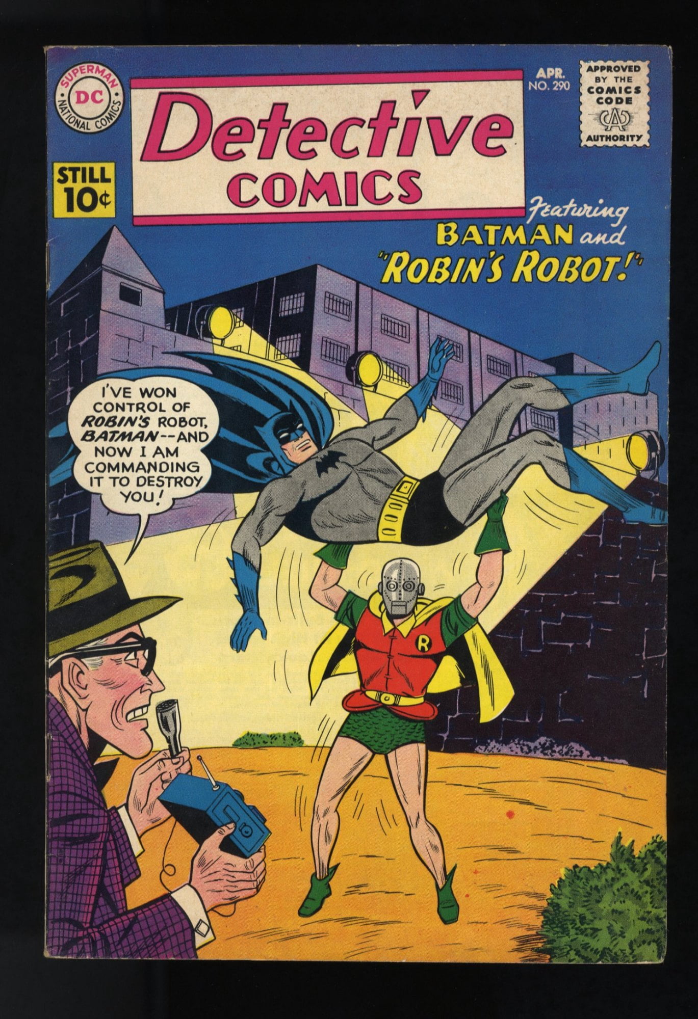 Cover of Detective Comics #290