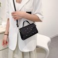 thumbnail image 3 of Bolsa Bolso bandolera de hombro con lentejuelas brillantes a la moda. bolso con solapa para mujer (negro) Ehuebsd Nuevos Originales, 3 of 9