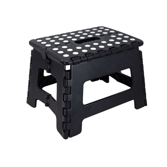 Taburete Plegable HW HOME Color Negro