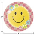 thumbnail image 2 of 96/Case Bulk Flower Power 8.75 Inch Dinner Plate, 2 of 6
